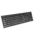 Teclado tacens anima ak02us negro ingles