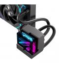 Kit refrigeracion liquida einarex vertex 240 rgb 2x 120mm negro