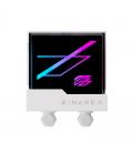 Kit refrigeracion liquida einarex vertex 240 rgb 2x 120mm blanco