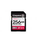 Tarjeta memoria sdxc 256gb kingston canvas react plus uhs - ii clase 10
