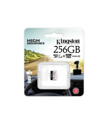 Tarjeta memoria micro secure digital sdxc 256gb kingston endurance clase 10 uhs - 1