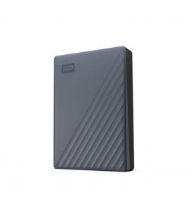 Disco duro externo hdd wd western digital 4tb my passport usb 3.2 gris