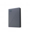 Disco duro externo hdd wd western digital 4tb my passport usb 3.2 gris