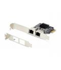 Tarjeta de red startech st1000spexd4t 2x gigabit ethernet pci express