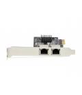 Tarjeta de red startech st1000spexd4t 2x gigabit ethernet pci express