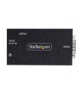 Adaptador rs232 a ethernet poe startech macho - hembra