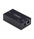 Adaptador rs232 a ethernet poe startech macho - hembra
