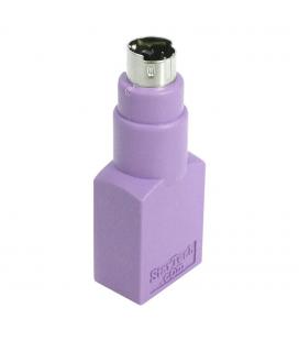 Adaptador ps - 2 a usb tipo a startech macho - hembra purpura