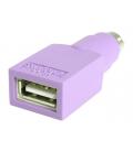 Adaptador ps - 2 a usb tipo a startech macho - hembra purpura