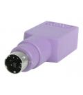 Adaptador ps - 2 a usb tipo a startech macho - hembra purpura