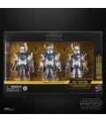 Set 3 figuras hasbro star wars the black series the clone wars arc commander colt. havoc & blitz