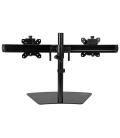 Soporte mesa startech vesa hasta 24 pulgadas 100x100mm max 8kg brazo doble