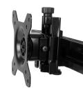 Soporte mesa startech vesa hasta 24 pulgadas 100x100mm max 8kg brazo doble
