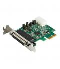 Tarjeta adaptadora startech pci express 4x rs232