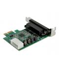 Tarjeta adaptadora startech pci express 4x rs232