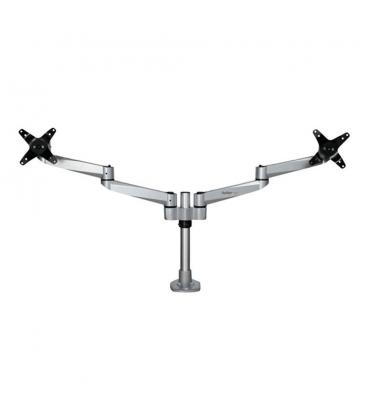 Soporte mesa startech vesa hasta 27 pulgadas 100x100mm max 20kg brazo doble