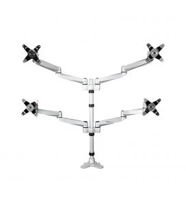 Soporte mesa startech vesa hasta 27 pulgadas 100x100mm max 45.2kg brazo cuadruple