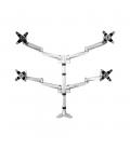 Soporte mesa startech vesa hasta 27 pulgadas 100x100mm max 45.2kg brazo cuadruple