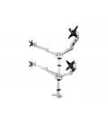 Soporte mesa startech vesa hasta 27 pulgadas 100x100mm max 45.2kg brazo cuadruple