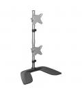 Soporte mesa doble startech vesa hasta 27 pulgadas 100x100mm max 16kg