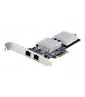 Tarjeta de red startech st10gspexndp2 2x gigabit ethernet pci express 3.0