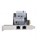 Tarjeta de red startech st10gspexndp2 2x gigabit ethernet pci express 3.0