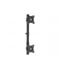 Soporte mesa doble startech vesa hasta 27 pulgadas 100x100mm max 20kg