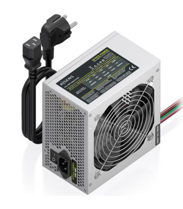 Fuente de alimentación aisens aspc-500atx-pse/ 500w/ ventilador 12cm