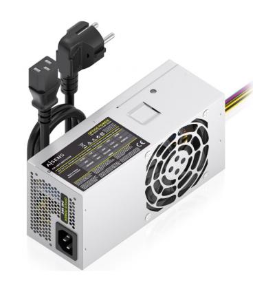 Fuente de alimentación tfx aisens aspc-500tfx-pse/ 500w/ ventilador 8cm
