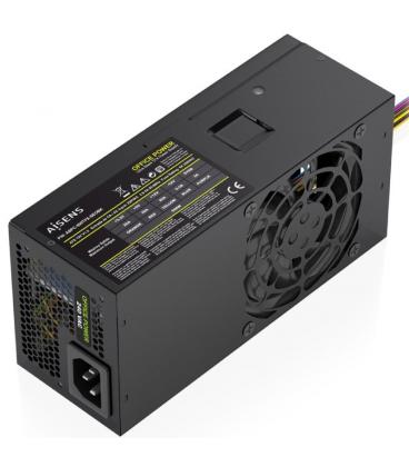 Fuente de alimentación tfx aisens aspc-500tfx-seobk/ 500w/ ventilador 8cm