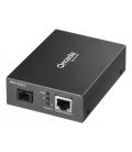 TP-Link Omada MC211CS-2 convertidor de medio 1000 Mbit/s 1310 nm Monomodo Negro