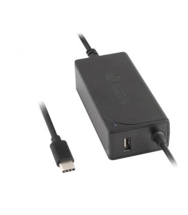 Nilox cargador universal gan 65w usb-c