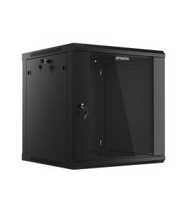 Armario rack phoenix 12u 600x600x640 auto - ensamblado 19'' hasta 60 kg negro