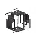 Armario rack phoenix 12u 600x600x640 auto - ensamblado 19'' hasta 60 kg negro