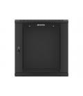 Armario rack phoenix 12u 600x600x640 auto - ensamblado 19'' hasta 60 kg negro