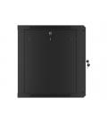 Armario rack phoenix 12u 600x600x640 auto - ensamblado 19'' hasta 60 kg negro