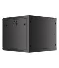 Armario rack phoenix 9u 600x600x501 auto - ensamblado 19'' hasta 60 kg negro