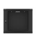 Armario rack phoenix 9u 600x600x501 auto - ensamblado 19'' hasta 60 kg negro