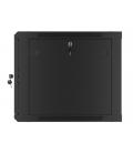 Armario rack phoenix 9u 600x600x501 auto - ensamblado 19'' hasta 60 kg negro