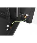 Armario rack phoenix 12u 600x450x640 auto - ensamblado 19'' hasta 60 kg negro
