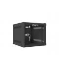 Armario rack phoenix 4u 280x310x247 mural 10'' hasta 20 kg negro