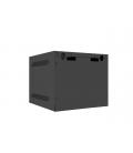 Armario rack phoenix 4u 280x310x247 mural 10'' hasta 20 kg negro