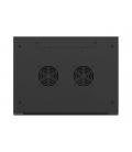 Armario rack phoenix 4u 600x450x279 auto - ensamblado 19'' hasta 60 kg negro