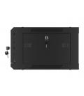 Armario rack phoenix 4u 600x450x279 auto - ensamblado 19'' hasta 60 kg negro