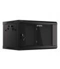 Armario rack phoenix 6u 600x450x368 auto - ensamblado 19'' hasta 60 kg negro