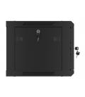 Armario rack phoenix 6u 600x450x368 auto - ensamblado 19'' hasta 60 kg negro