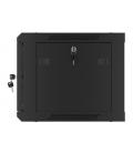 Armario rack phoenix 6u 600x450x368 auto - ensamblado 19'' hasta 60 kg negro