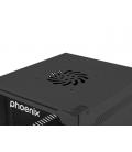 Armario rack phoenix 9u 280x310x470 mural 10'' hasta 20 kg negro