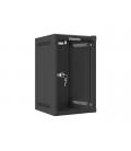 Armario rack phoenix 9u 280x310x470 mural 10'' hasta 20 kg negro