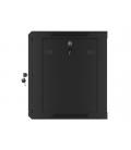 Armario rack phoenix 9u 600x450x501 auto - ensamblado 19'' hasta 60 kg negro